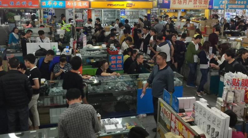 华强北低价苹果手机哪来的,来深圳看看华强北