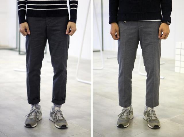 这才是正确穿裤子的方法,男生正确的穿裙子和裤袜