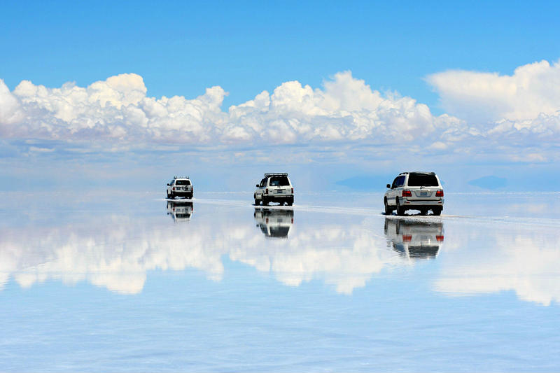 玻利维亚乌尤尼天空之镜视频,天空之镜玻利维亚