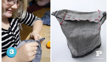 用旧牛仔裤做好看的挂墙收纳袋,旧牛仔裤改造车载收纳袋