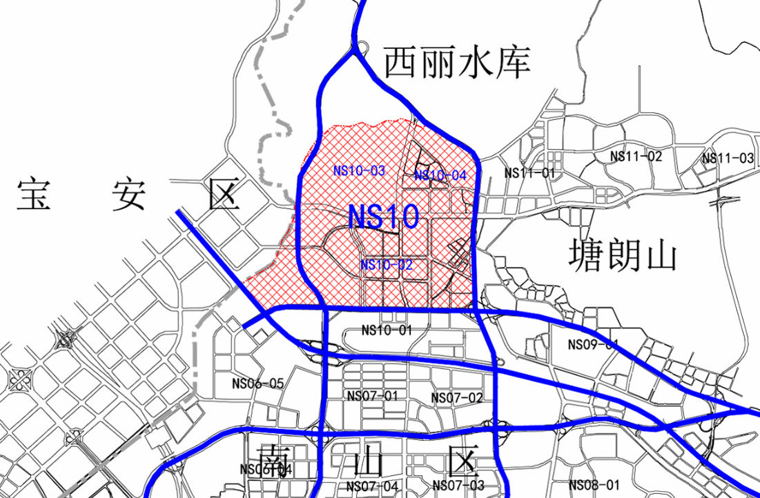 深圳枢纽西丽站选址,深圳西丽枢纽进展