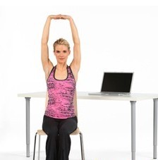 消除劳累的四种经络瑜伽,办公室瑜伽每天必练8个动作