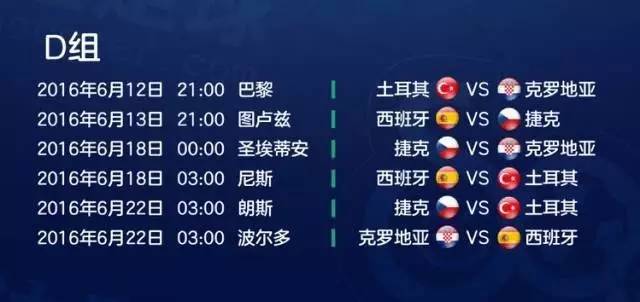 欧洲杯24日赛程时间一览表,南昌show生活