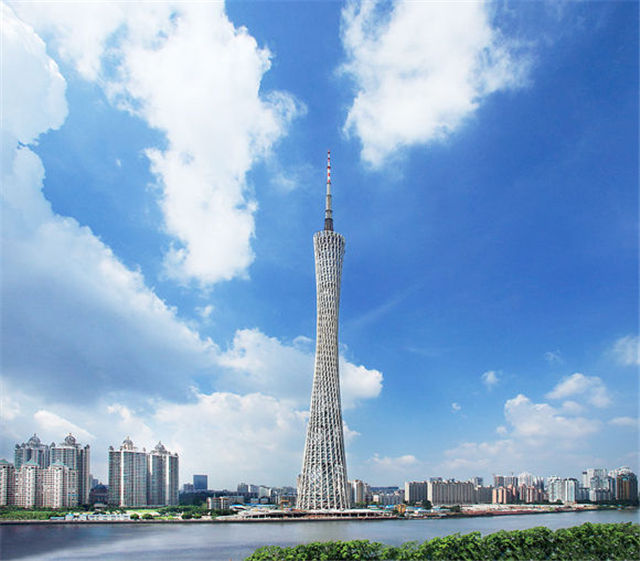 小蛮腰广州塔怎么建成的,广州塔小蛮腰高度是多少