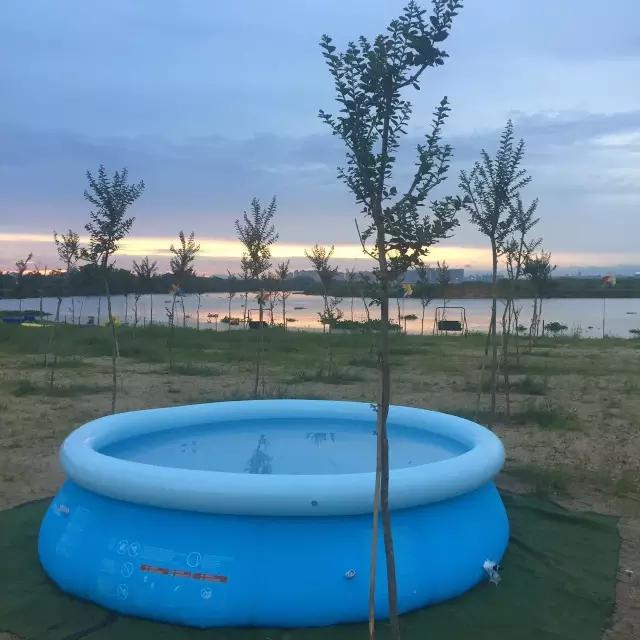 端午节来紫溪半岛戏水、泼水、泡龙舟水