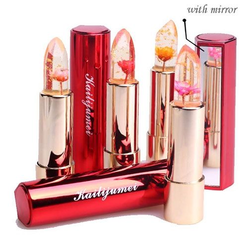 泰国草莓味变色唇膏,泰国变色唇膏水蜜桃