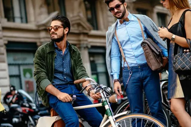 你说男朋友穿背带裤太娘？我说明明就很绅士！