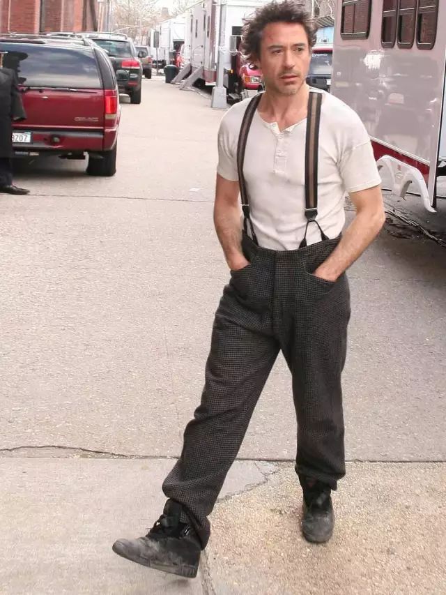 你说男朋友穿背带裤太娘？我说明明就很绅士！