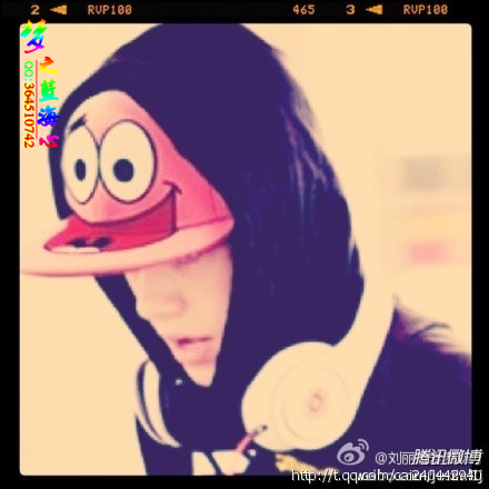 贾斯汀比伯戴头戴式耳机,比伯戴beats耳机