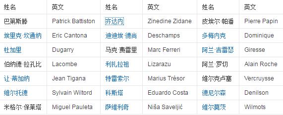 法兰西巡礼,法兰西队欧洲杯