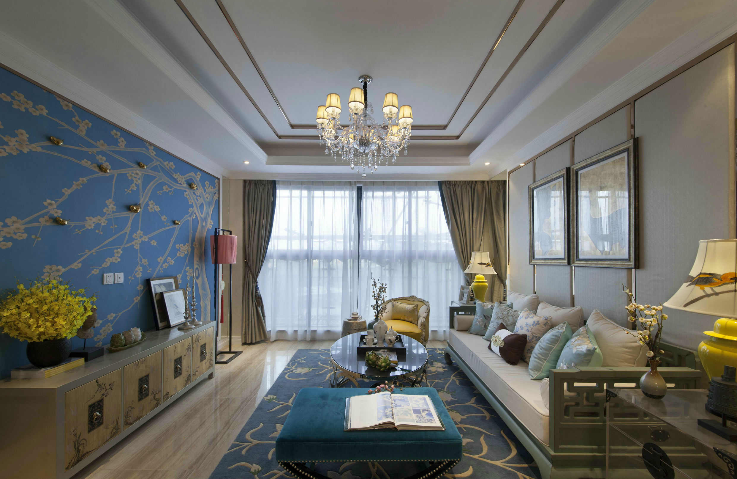 翡翠绿软包椅,石家庄豪门府邸