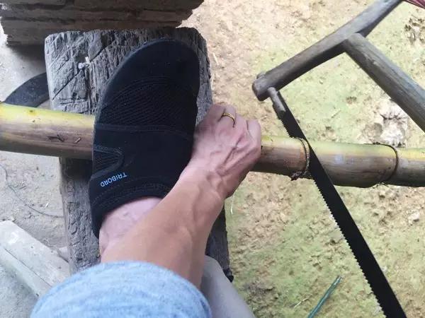 自制月季花架竹子,竹子自制拱门花架教程