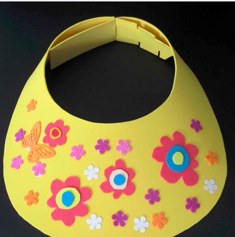 夏日遮阳帽手工最简单的,夏日遮阳帽手工儿童