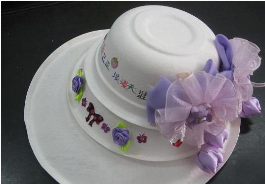 夏日遮阳帽手工最简单的,夏日遮阳帽手工儿童