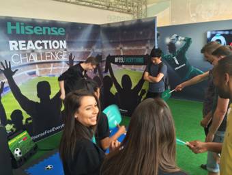 中国元素海信闪耀欧洲杯赛场,直击赛场一线