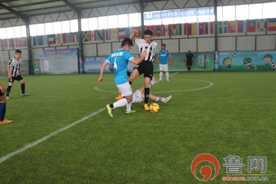 菏泽版“欧洲杯”开幕首个比赛日奉献56粒进球