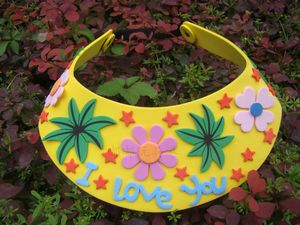 夏日遮阳帽手工最简单的,夏日遮阳帽手工儿童