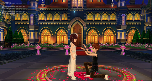 劲舞团浪漫婚礼,劲舞团浪漫现场