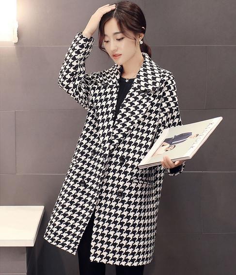 腊七腊八、冻掉下巴！寒意未减，喝碗腊八粥！千鸟格毛呢外套走起