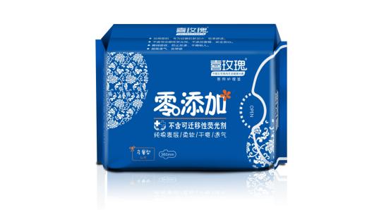 喜玫瑰医用卫生巾直播卖货第一名,喜玫瑰卫生巾菱形无纺布里面啥样