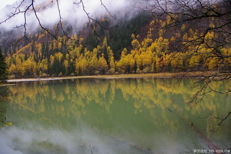 古道，细雨，暮雪-我的长坪沟半截秋色之旅