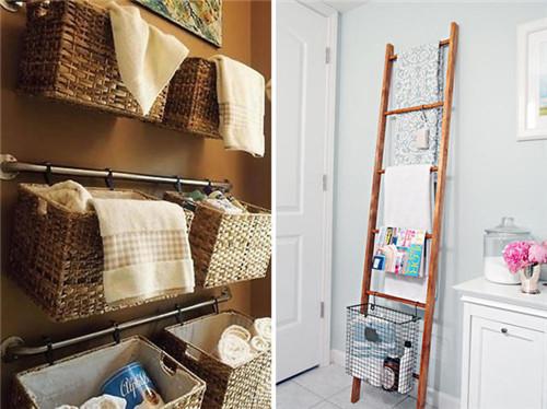 置物架小户型收纳,原木梯形置物架书架家用落地