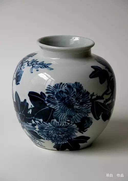 这个时代不为人知的青花巨匠｜学院风骨，先生邓白