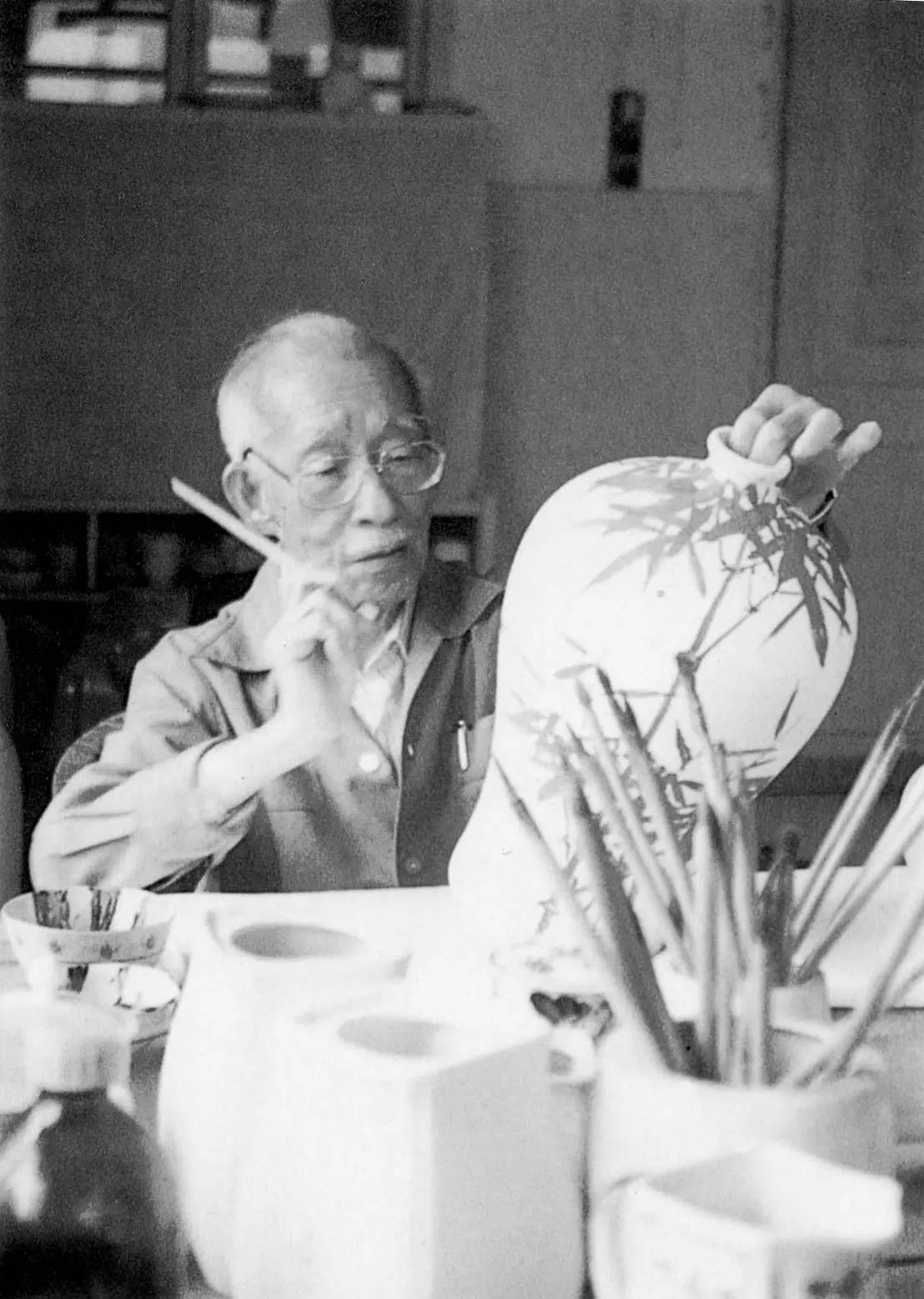 这个时代不为人知的青花巨匠｜学院风骨，先生邓白