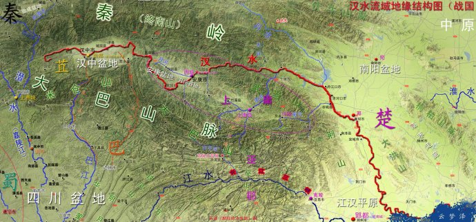 汉中汉水之源,汉中为啥叫汉中