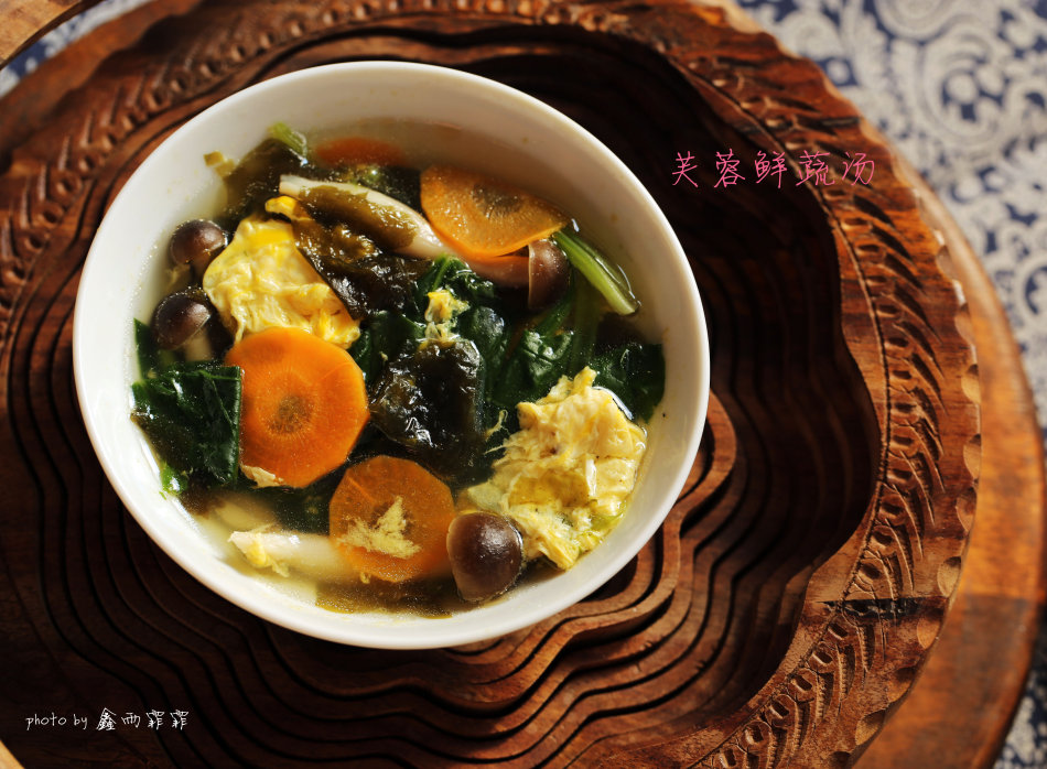 芙蓉鲜蔬汤的肯德基做法,肯德基同款芙蓉鲜蔬汤小包