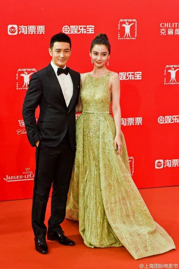 范冰冰和angelababy红毯 (范冰冰angelababy 同台)