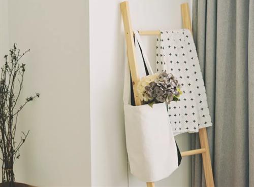 置物架小户型收纳,原木梯形置物架书架家用落地