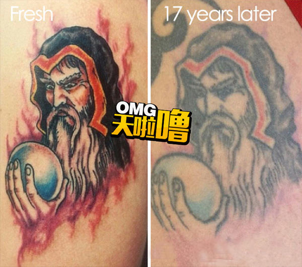 纹身线条掉色怎么办,当你纹身时皮肤下都发生了什么