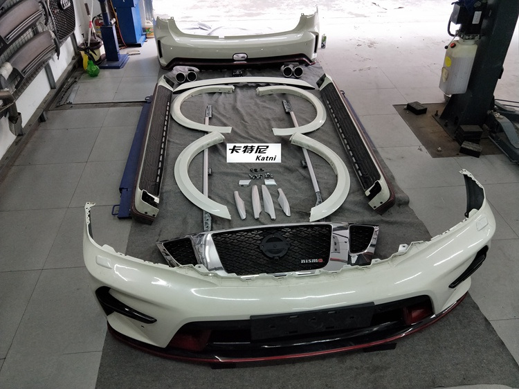 途乐nismo大包围喷漆教程,日产途乐改装包围