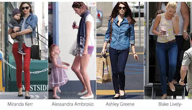 每日星范|林志玲让她健步如飞的芭蕾鞋，不只杨幂喜欢，连奥黛丽赫本也被圈粉啦！