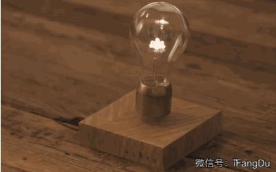 悬浮爱迪生灯,爱迪生灯泡还亮着