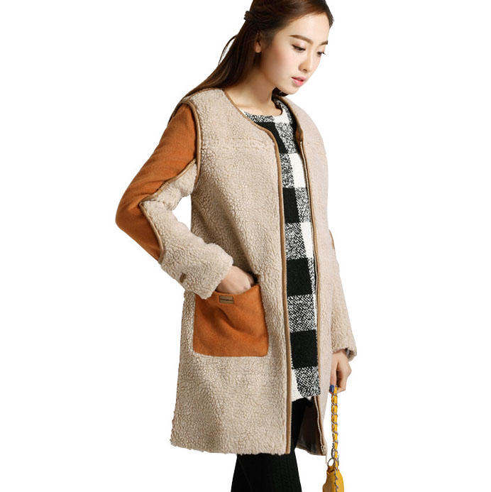 假皮草怎么搭配,假皮草长款