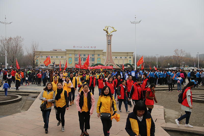 包头市公益跑,公益骑行助力环保工作