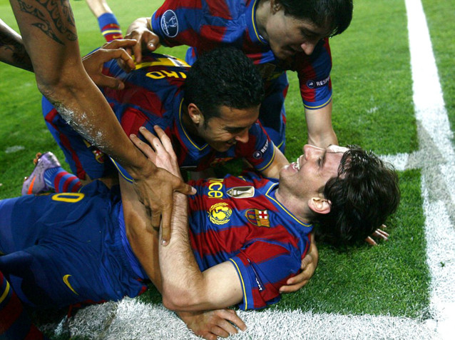 球王梅西夺冠纪念球,梅西的成长日记