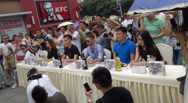 国际超模昆明总决赛,国际超模四川赛区海选