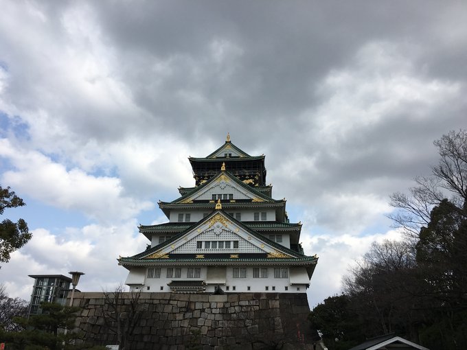 16年的大阪,京都樱花2016