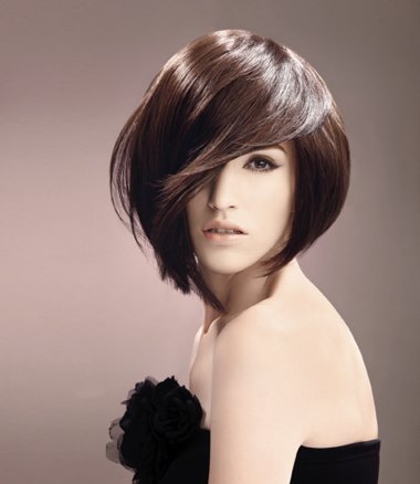 沙宣烫发女短发发型图片2015款,沙宣短发发型中年女