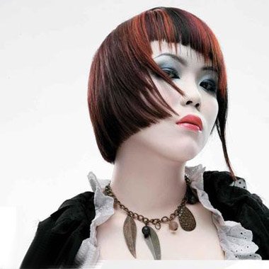 沙宣烫发女短发发型图片2015款,沙宣短发发型中年女