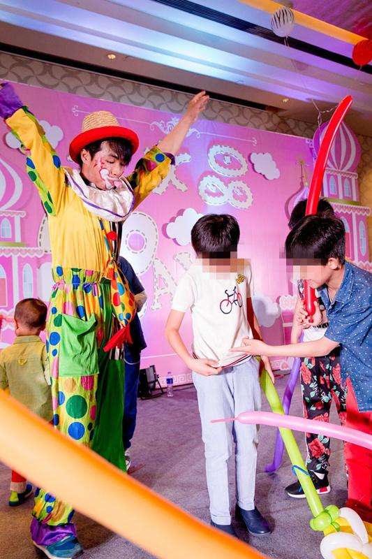 百日宴创意图片,卡通百日宴模板