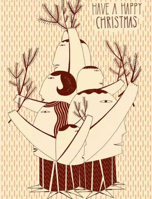 各种风格插画设计,偏设计风格的插画