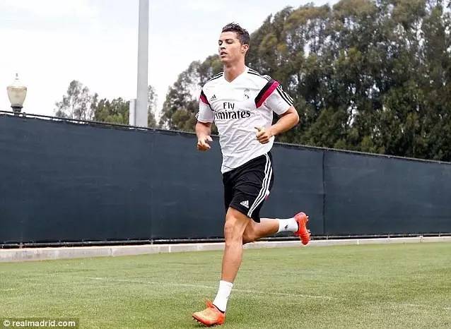 c罗的体能恢复,欧洲杯C罗现身训练