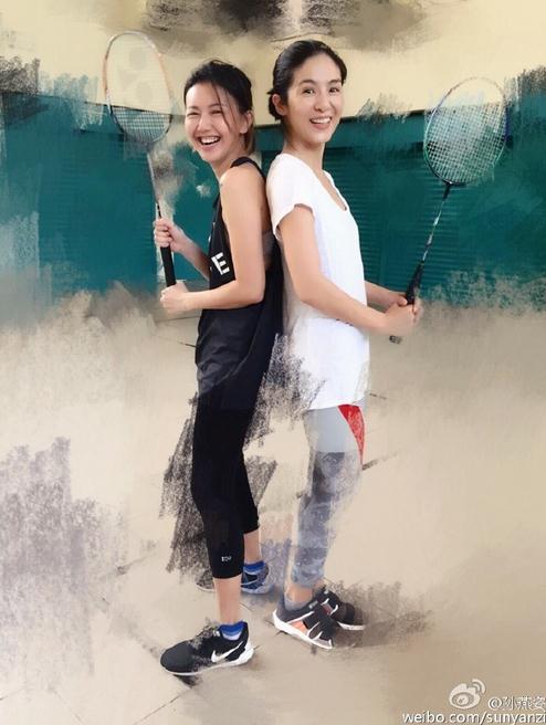 古惑仔照片五人打羽毛球,古惑仔打羽毛球图片