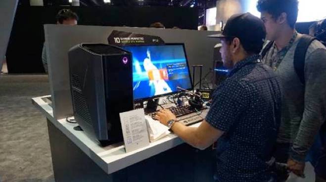 e3游戏alienware展览,alienware游戏展
