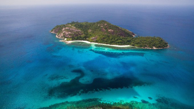 充满颜色的塞舌尔