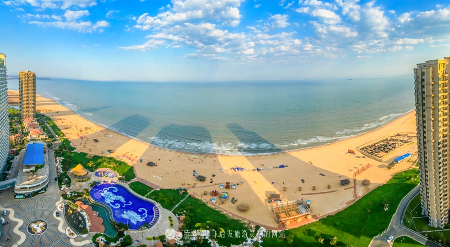 碧桂园十里金滩酒店海边上的五星酒店